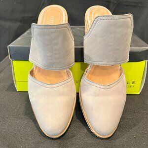 Very Volatile "Soria" Leather Open Back Slides